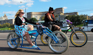 В Москве прошел велокарнавал